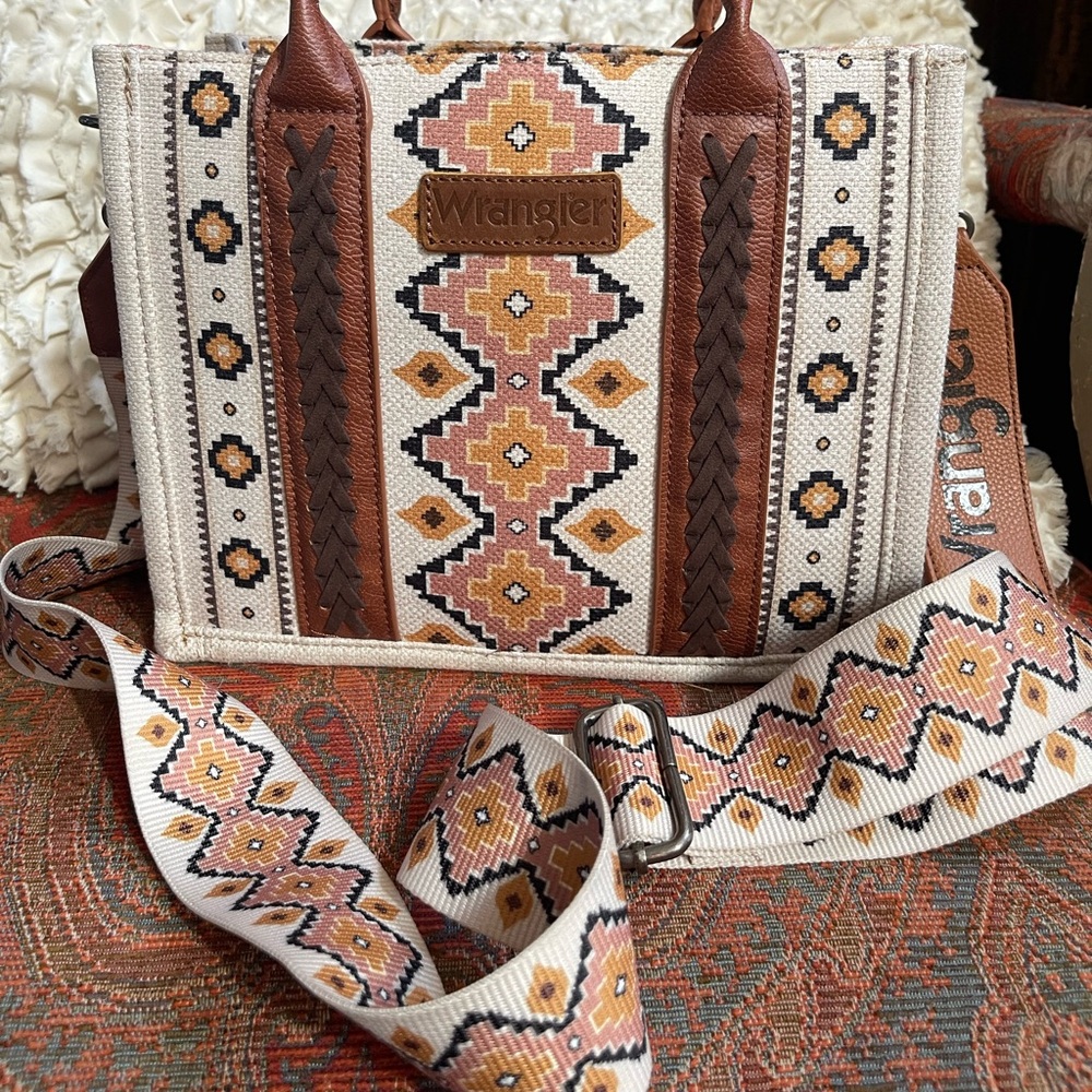 Wrangler Montana west western style purse/tote/handbag